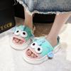Women's and Men's Cute Silent Indoor Non-slip Cotton Linen Slippers: Four-Season Sweat-absorbent Comfort
