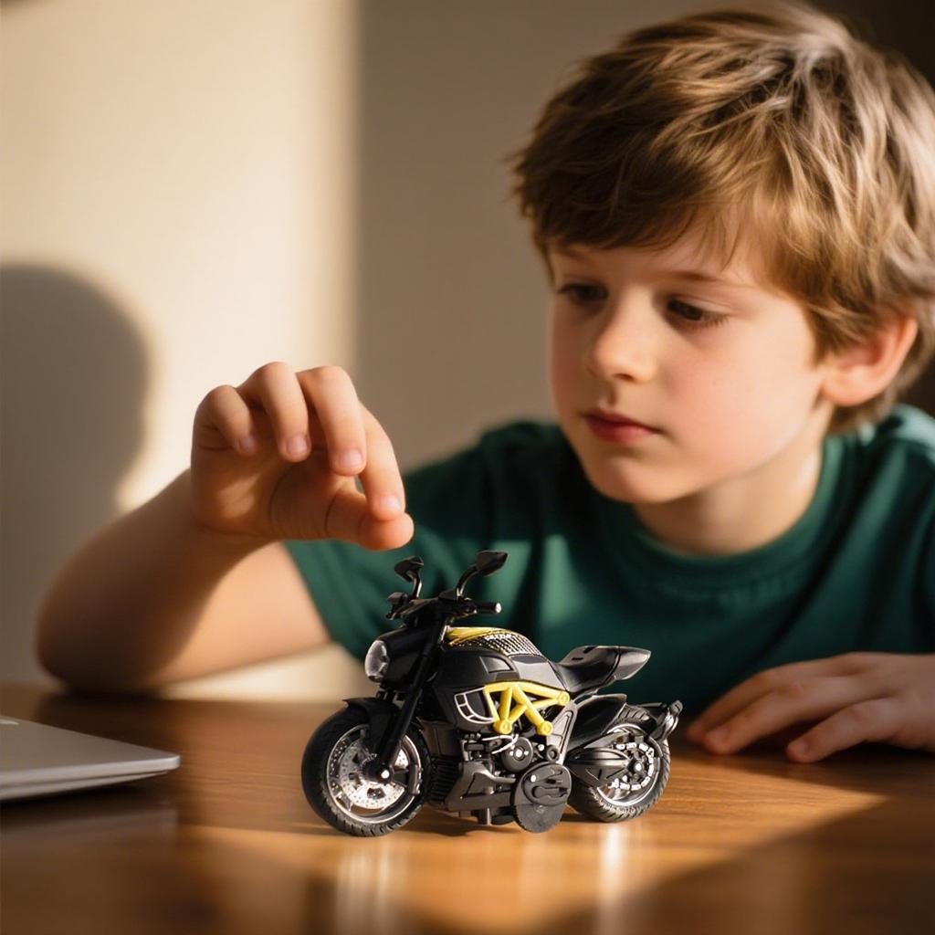 Мотоциклетный шлем версии Q Мотоциклетная изысканная модель Деформируемая игрушка