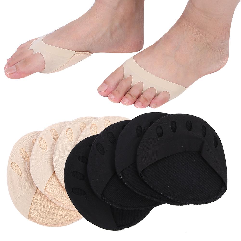 2 пары мягких эластичных туфель на высоком каблуке. Подушечка для передней части стопы. Пластырь для облегчения боли в передней части стопы.