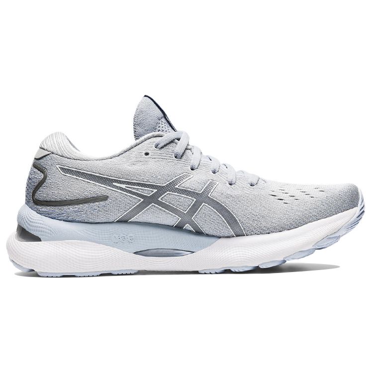 Asics Gel-Nimbus 24 Удобные низкие марафонки Женские кроссовки Mist-Gray 1012B201-021