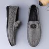 Genuine Leather Man Loafers Handmade Business Casual Shoes for Men Boat Shoes Slipon Driving Flats Male Leisure Walk Moccasins