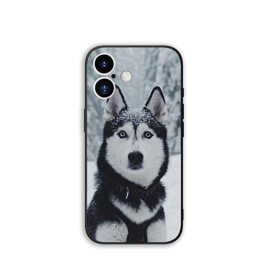 Cover Lovely Husky Dog Funny for Motorola Moto G04 G13 G14 G22 G23 G20 G32 G34 G35 G64 G82 G84 G53 G60 G72 E14 E15 E13 Case