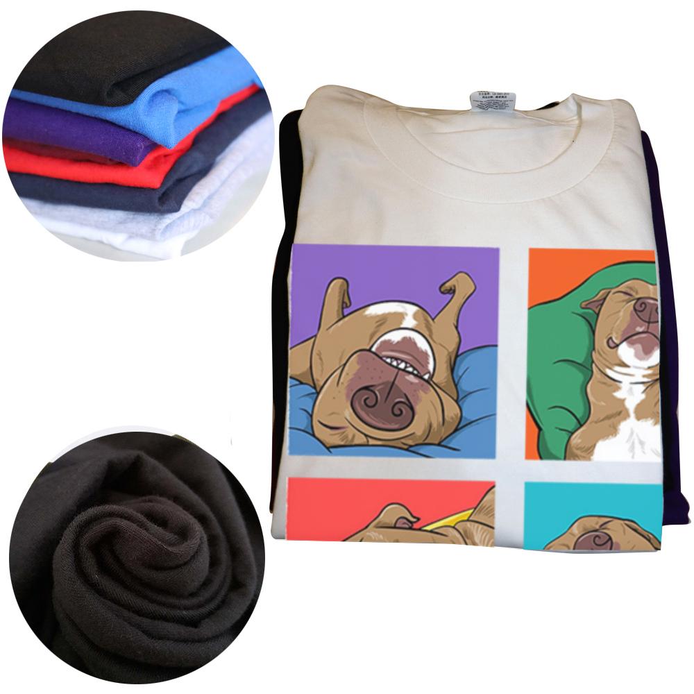 Забавный Питбуль Ленивый Подарок для Собаки Любовь Футболки Графический Хлопок Уличная Футболка С Коротким Рукавом День Рождения Летний Стиль Футболка Мужская Одежда