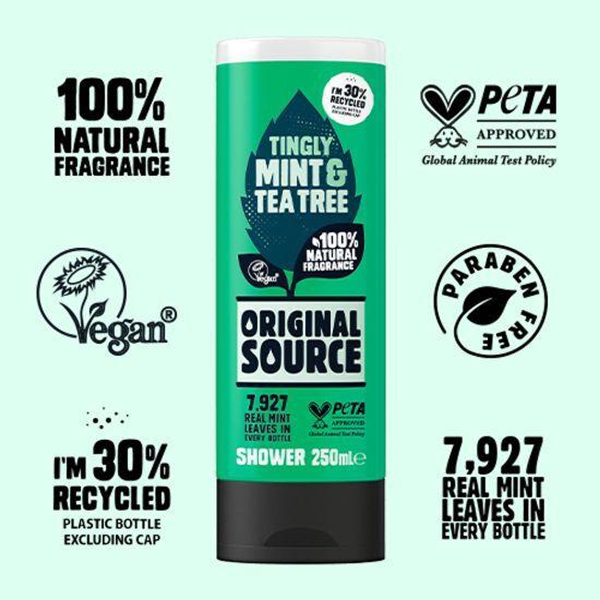 Original Source Mint Tea Tree Shower Gel 250ml