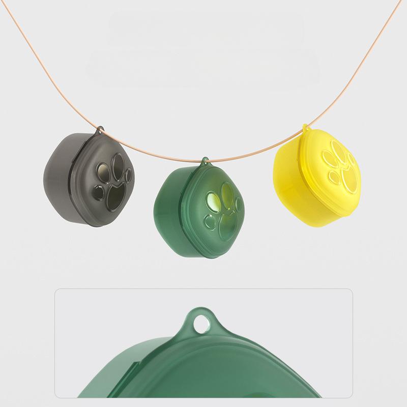 Цельный чехол для соски Kawaii, держатель для соски с мультяшной кошачьей лапой, портативный прозрачный ящик для хранения соски, аксессуары для соски