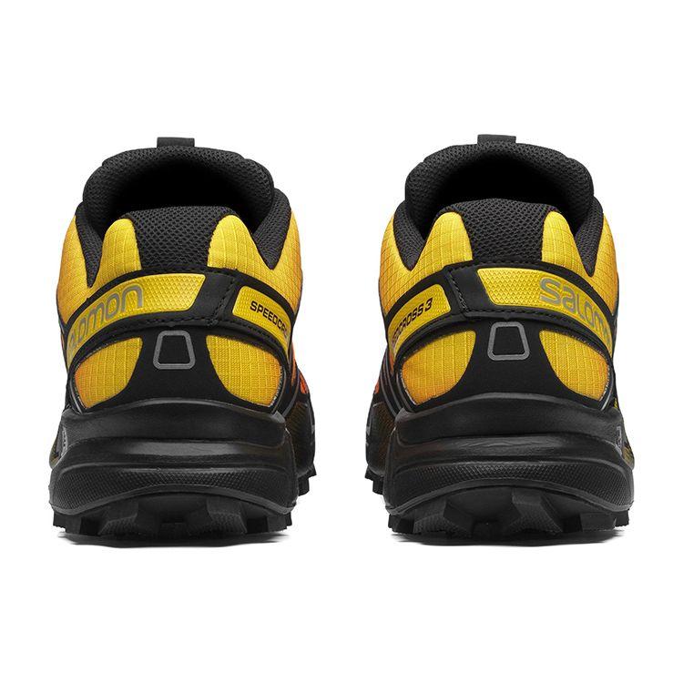 SALOMON Speedcross 3 Обувь для трейлраннинга Унисекс Кроссовки Черно-оранжевые 416354