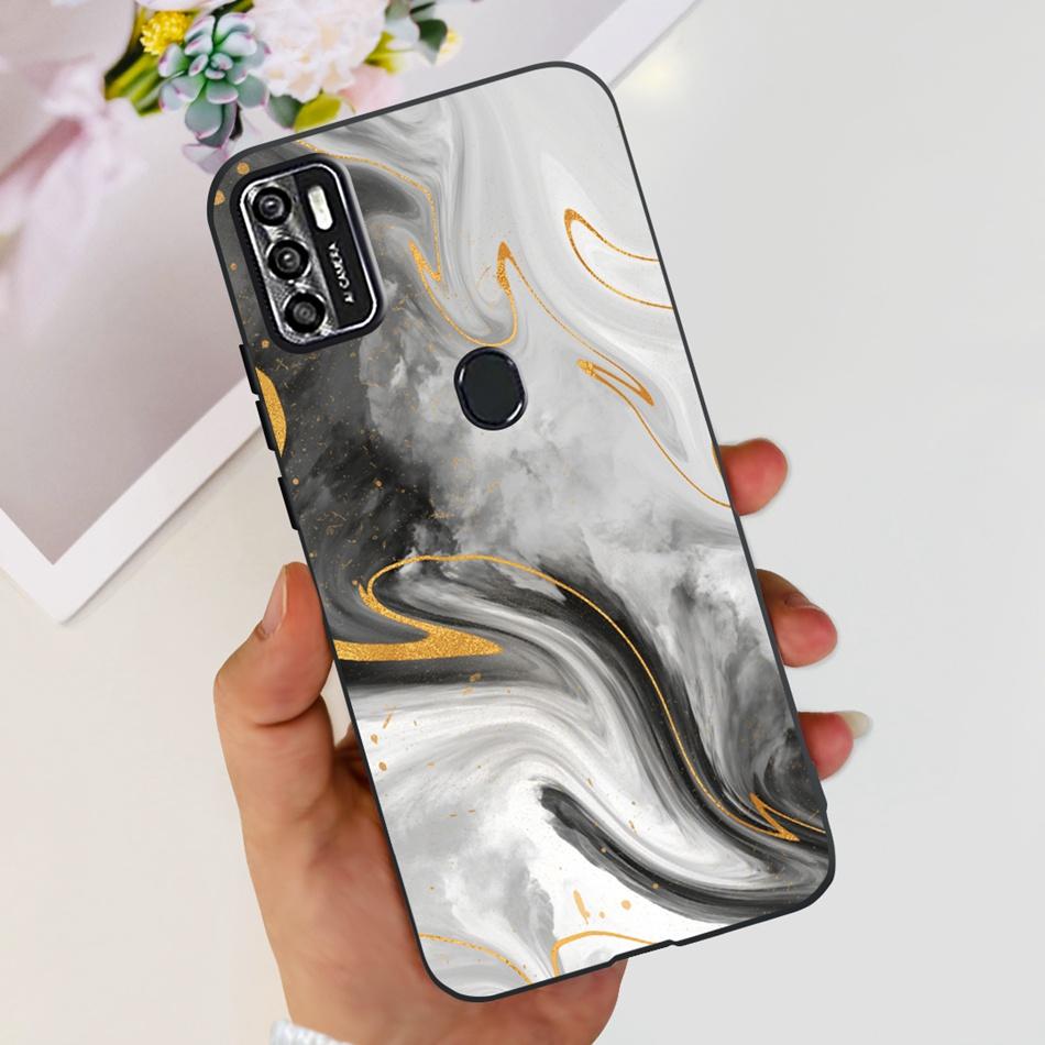 Для ZTE Blade A7s 2020 Чехол Zte A7020 Blade A7s 2020 Модный Крутой Рисунок Черный Силиконовый Мягкий Чехлы для Телефона