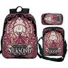 Hollow Knight 2 Silksong Рюкзак Подростки Хорнет Магнит на Холодильник Ранец Сумка Через Плечо Пенал Школьные Рюкзаки