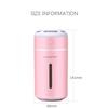 Cup Mini Air Humidifier USB LED Light Aroma Essential Oil Diffuser Air Purifier Freshener Home Car Mist Maker Fogger