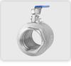 304 Stainless Steel Two-Piece Threaded Ball Valve for Water Pipe (1/2" Internal Thread)