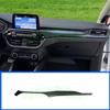 Для Ford Focus ABS внутренняя дверь подлокотник кнопка подъема окна крышка отделка внутренняя модификация интерьер из углеродного волокна