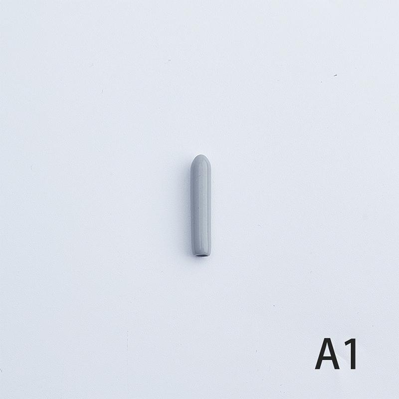 100 шт. Колпачки для посудомоечной машины, колпачки для наконечников стоек, гибкие круглые заглушки (серый)