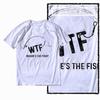 Coolmind Z1018 100% Cotton Funny Fishing Exclusive Graphic Men T Shirt  Big Size O-neck Tshirt for Men Cool Tee Shirts for Men