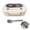 Stainless Steel Lunch Box 2/3 Grid Food Storage Case Student Lunch Box Thermal Lunch Box  Office