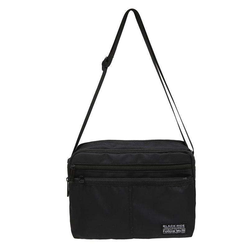 Сумка-мессенджер Harajuku Trendy Small, мужская почтовая сумка, японская простая ретро-сумка через плечо, женская литературная мужская сумка