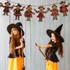 Wooden Halloween Bunting 6-piece Set