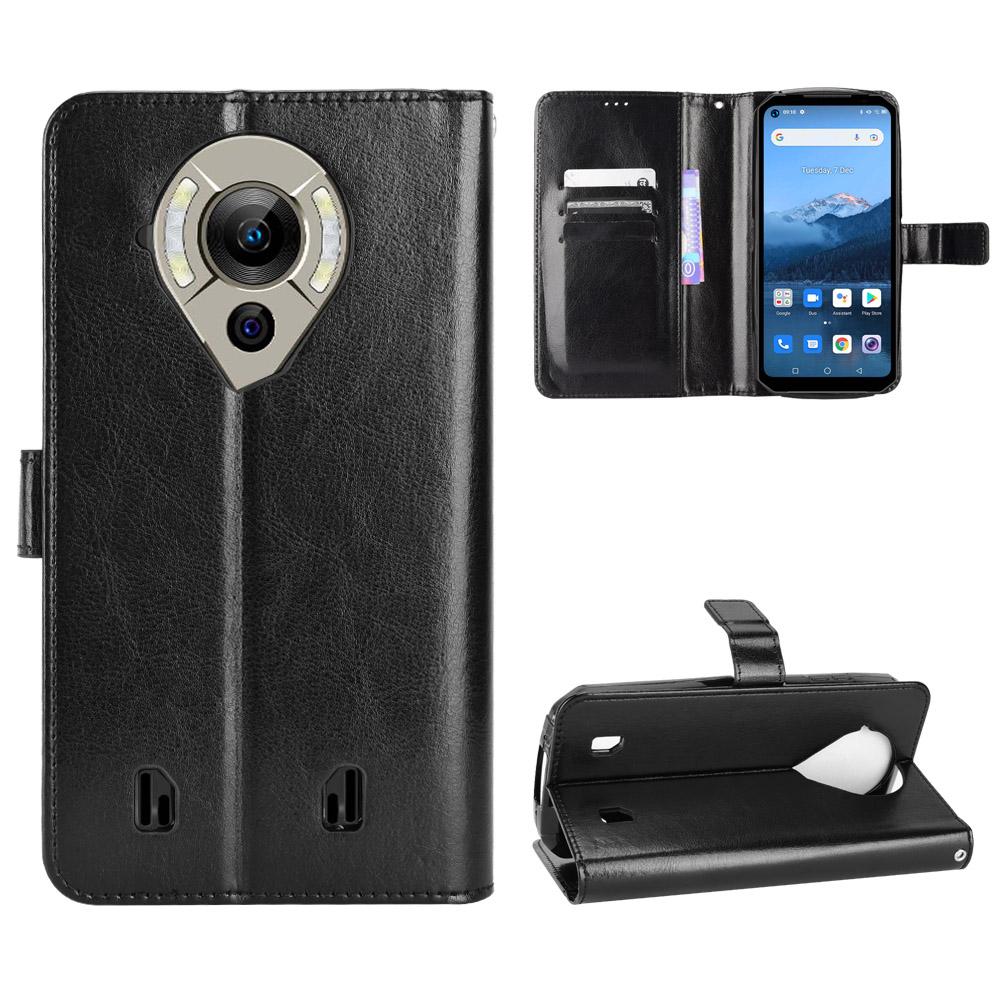 for Oukitel WP16 Wallet Case with Kickstand & Card Slots – Shockproof, Dustproof, Business Heavy Duty Flip Leather Cover
