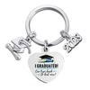 Graduation Gift Keychain Rings Key Holder Decorated Creative Accessories