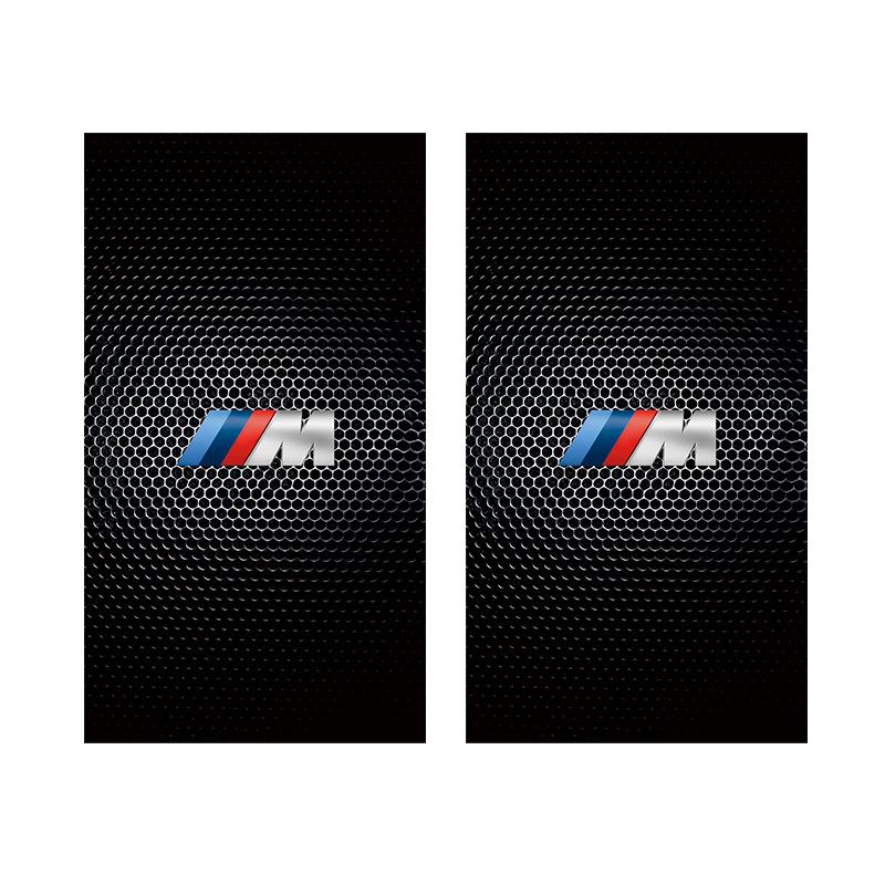 MXUI1 BMW Car BC Pillar Protective Film Auto Center Pillar Logo Sticker For F30 X2 X4 E90 F20 E46 E60 X6 F40 F10 E28 X3 X1 E70 X7 E92