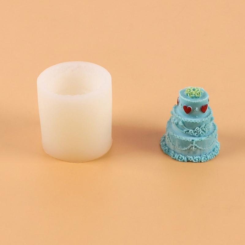 Cake Shaped Silicone Chocolate Moulds Baking Molds Fondant Mold Cake Decorating Tools Resin Moulds Silicone Material