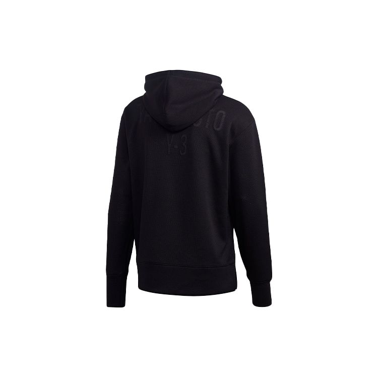 Y-3 CH2 GFX Mesh Hoodie Черные мужские топы GK4347