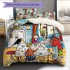 Story Bedding Quilt Set Quilt Cover Pillowcase Home Decoration Birthday Gift (1 * duvet cover + 2 * pillowcase, without core)
