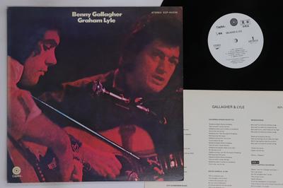 Виниловая пластинка BENNY GALLAGHER, GRAHAM LYLE - Benny Gallagher Graham Lyle ECP80536PROMO CAPITOL 1972 Япония Рок Б/у