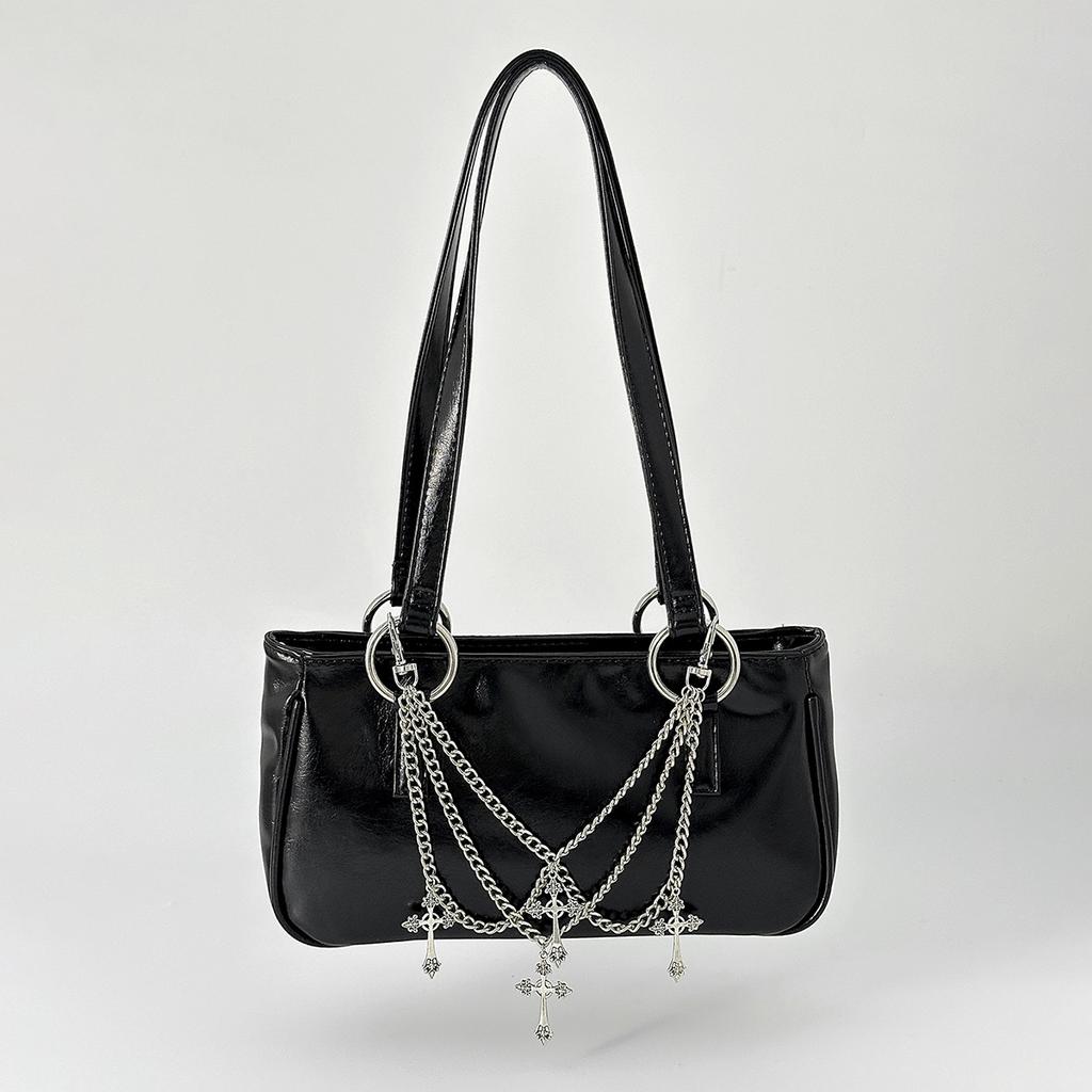 European & American Cross-border Jewelry Trendy New Multi-layer Chain Bag Charm Fashion Pentagram & Pearl Bag Chain