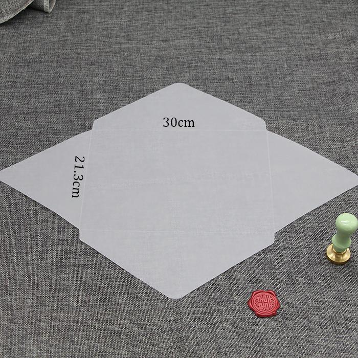 10 шт. изготовленные на заказ матовые бумажные конверты с серной кислотой, используются для открыток DIY/хранения карт, свадебных приглашений, подарочной упаковки