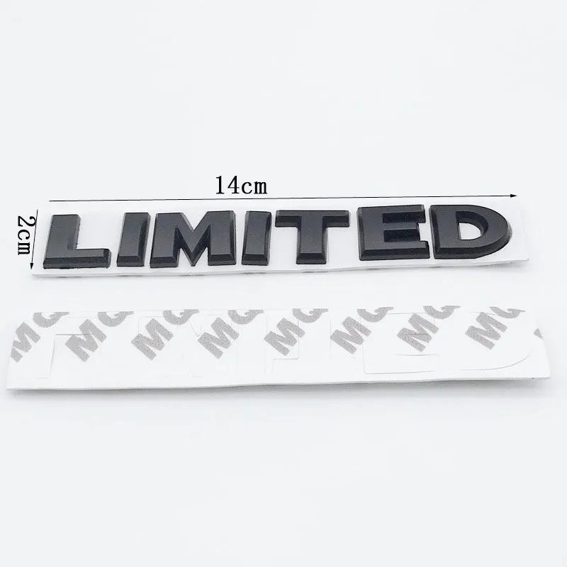3D Metal 4X4 Limited Emblem Sticker Car Rear Boot Trunk Badge Decals For Jeep Grand Cherokee Compass Wrangler ALO1