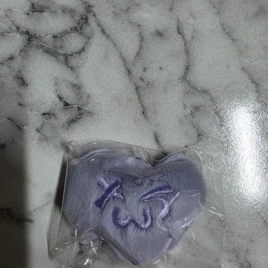 TWS TWS Mini Heart Plush Doll Purple