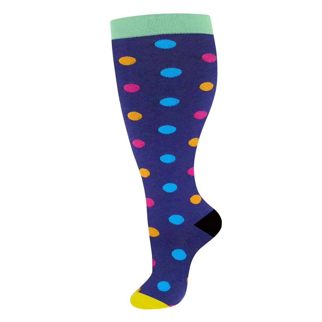 Компрессионные носки больших размеров с высокой эластичностью для фитнеса и ожирения