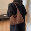 Plush Large-capacity Bag Women's 2025 New Autumn and Winter Versatile Commuter Shoulder Bag Fashion Tote Bag