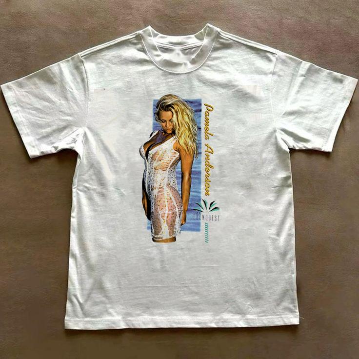 Vintage Pamela Anderson Edenquest T-shirt All Size S to 5XL NZ186 FREE SHIPPING