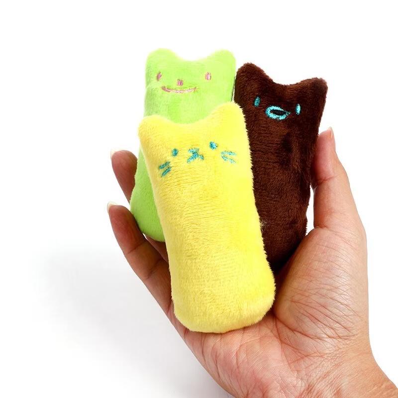 Junchu Catnip Plush Thumb Cat Toy