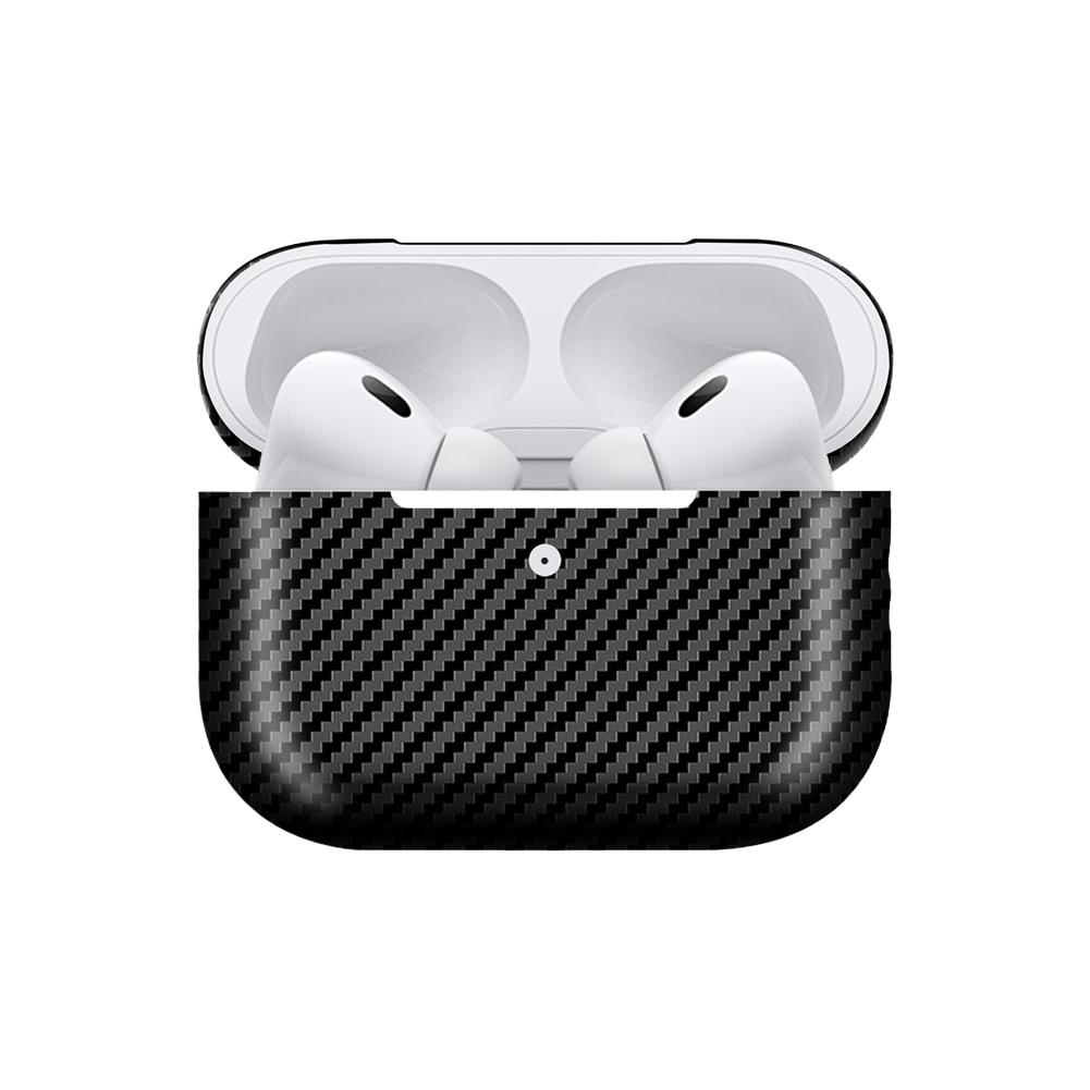 Чехол из настоящего арамидного волокна для Airpods Pro 2 3 тонкий чехол из углеродного волокна для Airpods 4/Airpods pro 3 чехол для наушников из углеродного волокна