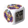 Colorful Led Pikachu Thermometer Alarm Clock For Kids' Room