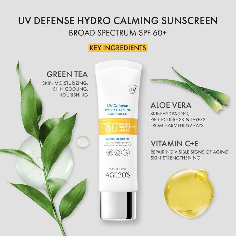 [AGE20'S] Солнцезащитный крем UV Defense Hydro Calming 50 мл