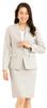 Юбка без воротника обтягивающая деловая дорожная размер 9 [Добавить Rouge] женский костюм, пиджак, юбка, комплект из 2 предметов, костюм, [b5203] [Обычная длина] Серо-бежевый,