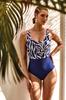 One-piece Swimsuit with Print (100200)
