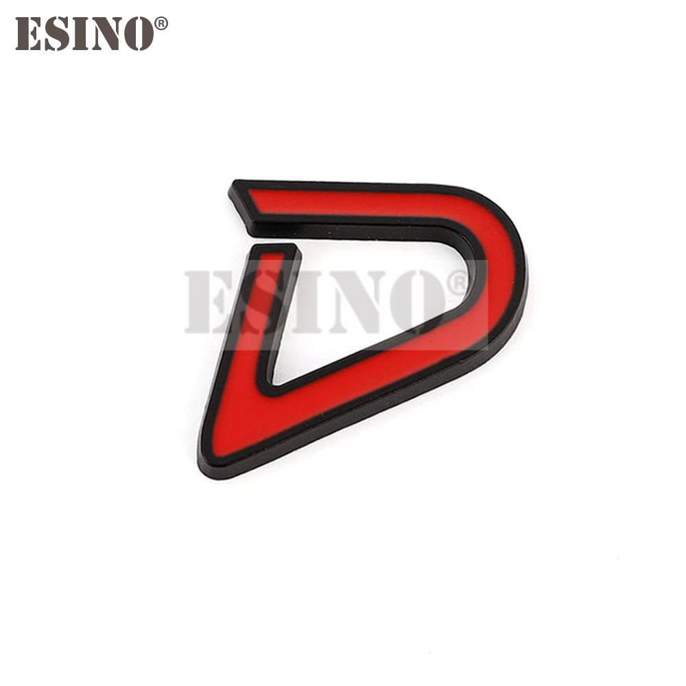 Car Styling 3D SD D Logo Metal Alloy Adhesive Emblem Badge Decal Auto Accessory for MINI Copper R55 R56 R60 R61 Clubman F55 F56