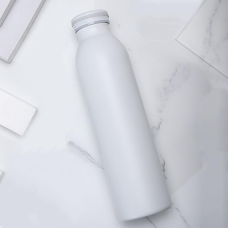Нержавеющая сталь Вакуумная изоляция Дорожная бутылка для воды Спортзал Туризм Офис Портативный Двойная стенка Мини-термос