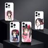 Love Live-Ядзава Нико Чехол для телефона для iPhone 17 16 15 14 13 12 Max Plus Силиконовый Черный Чехол