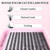 Enlarge Eyes False Eyelashes Segmented Individual Lashes  for Beginners