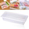 Vegetable Meat Kitchen Supplies Keep Fresh Refrigerator Organizer Drain Storage Box Drainage Container Freezing Food