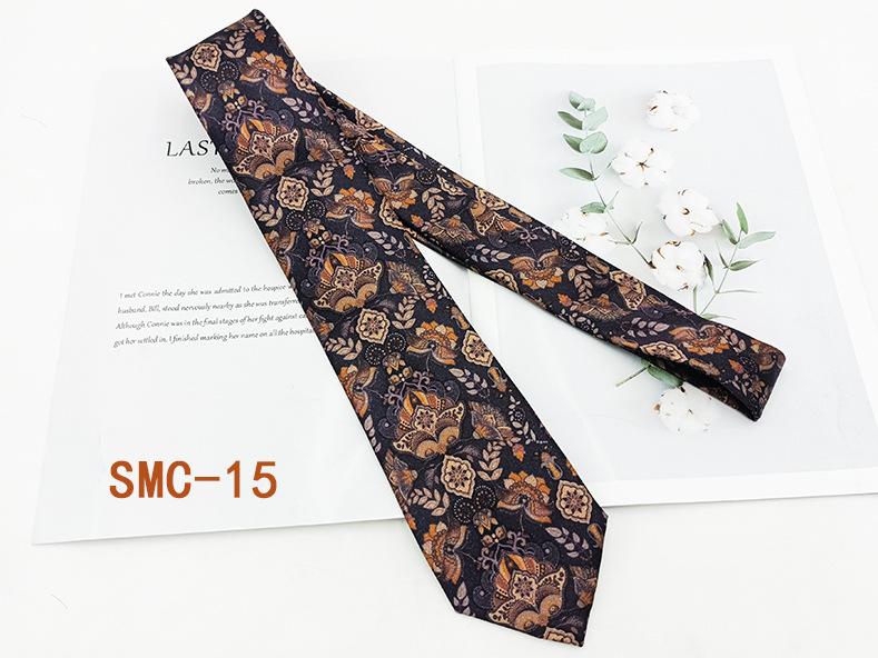 Британская цифровая печать ретро галстук, полиэстер ручной работы цветок мужской костюм аксессуары 8 см