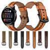 Ремешок для HUAWEI WATCH 3 46мм Band GT 2 Pro GT2 Кожаный ремешок Для HONOR MagicWatch 2 Браслет Замена Аксессуары
