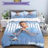 Man City Haaland Celebration Print 3Pcs Bedding Setduvet Cover With 2 Bedropillowcase Home Birthday Gift