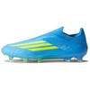 F50 Elite Без шнурков FG Lucid Ray Blue Командный Solar Yellow 2 Lucid Aquamarine Унисекс Шиповки JR6461