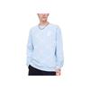 FILA Fusion Logo Print Pullover Sweatshirt Unisex sweatshirt Light-Sky-Blue T11U316203FLB